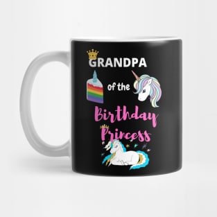 Grandpa of the Birthday Princess Mug